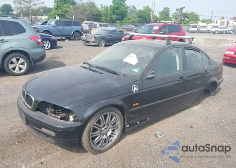 2001 BMW 325I from USA, damaged, VIN WBAAN37411NE55184